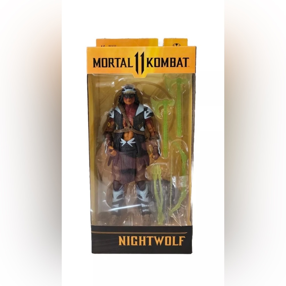 New McFarlane Toys Mortal Kombat 11 Nightwolf 7” Action Figure